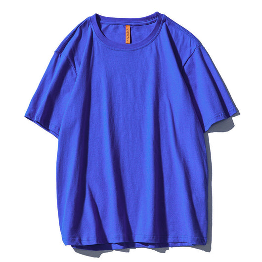 Camiseta Básica de Algodón Puro Manga Corta - Image 33