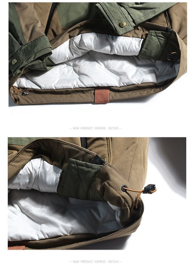 Chaqueta de Plumas con Doble Cremallera y Diseño de Vanguardia - Image 13