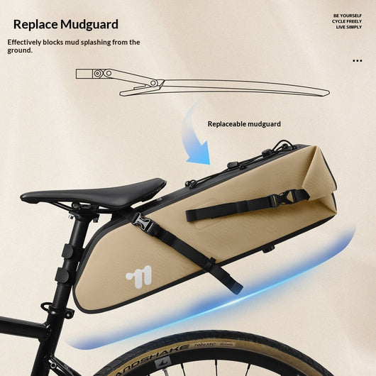 Bolsa Trasera Impermeable para Bicicleta de Larga Distancia - Image 4