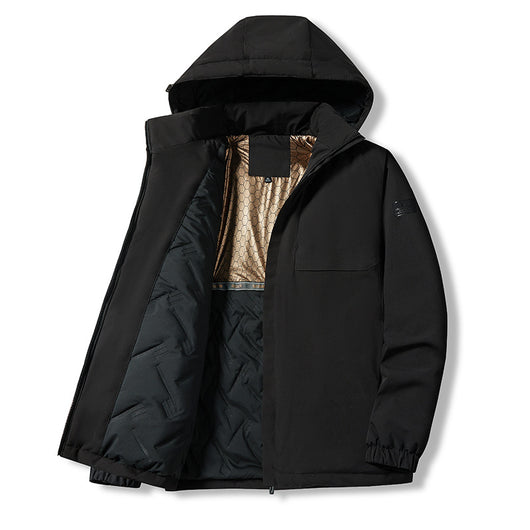 Chaqueta Impermeable Térmica con Sensor de Temperatura para Otoño e Invierno - Image 4