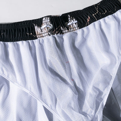 Pantalones de Playa Estampados Stretch Casual Talla Grande para Hombre - Image 8