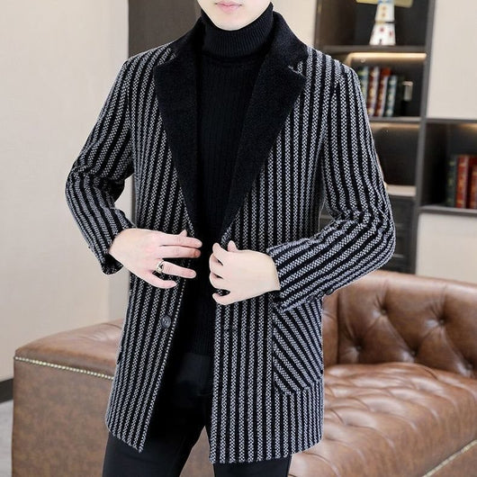 Abrigo Ejecutivo de Otoño e Invierno para Hombre - Image 6