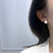 Aretes de Plata Cerámica Diseño Corona