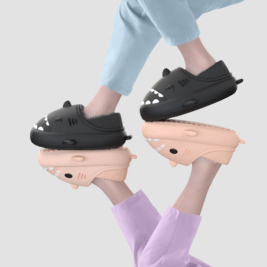 Pantuflas Tiburón Térmicas para Parejas - Zapatillas de Casa Invierno