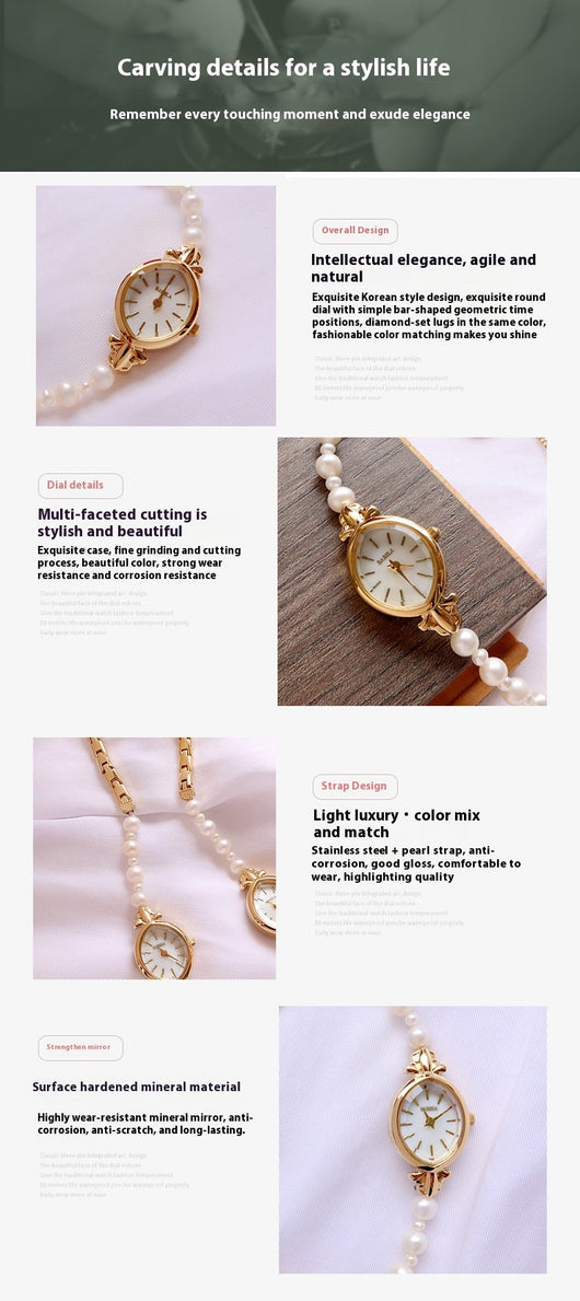 Reloj Pulsera Mujer Nácar Perla - Elegancia Atemporal - Image 7
