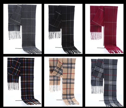 Pañoleta de Cachemira Escocesa para Mujer - Abrigo Elegante y Cálido - Image 9