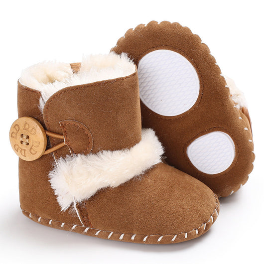 Zapatos de Bebé Antideslizantes con Forro de Terciopelo - Image 5