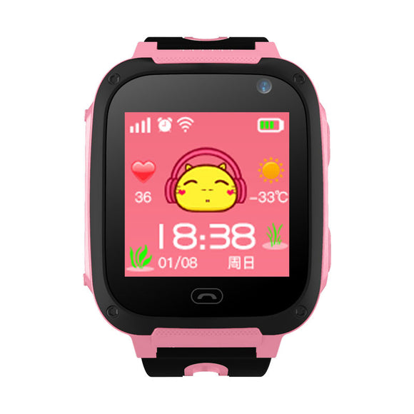 Reloj Inteligente con Pantalla Táctil y GPS para Niños - Localizador Anti-Pérdida