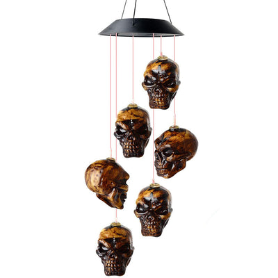 Linterna Decorativa Solar Calavera y Calabaza para Halloween - Luz LED Exterior - Image 10