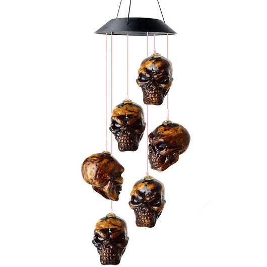 Linterna Decorativa Solar Calavera y Calabaza para Halloween - Luz LED Exterior - Image 10