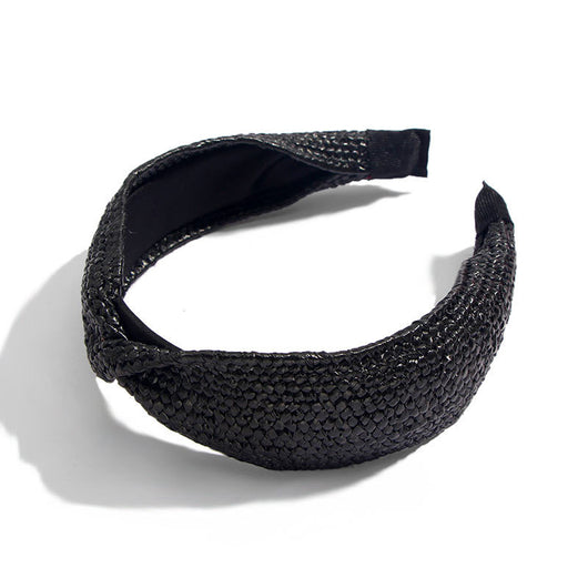Diadema de Rafia Tejida a Mano - Natural y Elegante - Image 23