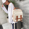 Bolso de Hombro Vintage Británico de Cuero Suave - Estilo Universitario Gran Capacidad
