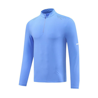 Camiseta Deportiva de Manga Larga Elástica Secado Rápido para Hombre - Image 3