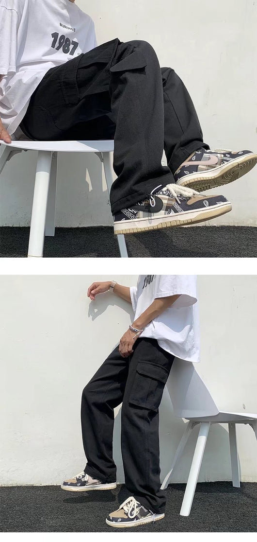 Pantalones Rectos Funcionales para Hombre de High Street - Image 7