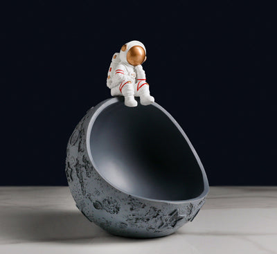 Bandeja Decorativa Astronauta para Frutas Secas y Snacks