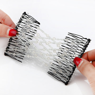 Peinetas Mágicas Coreanas con Perlas Brillantes - Set de Accesorios para el Cabello - Image 6