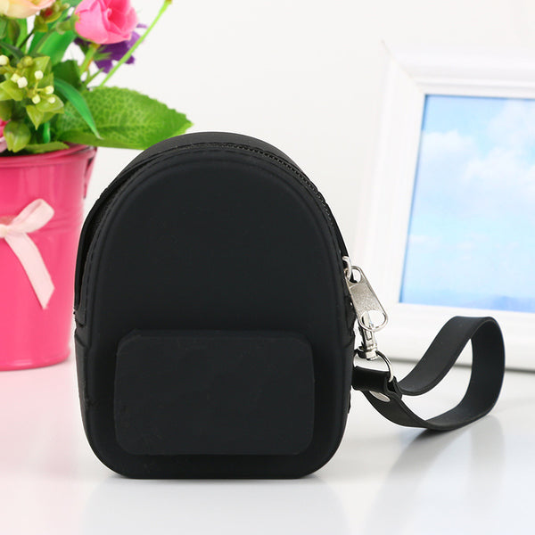 Mochila Portatil de Silicona para Auriculares - Bolso Organizador Multicolor