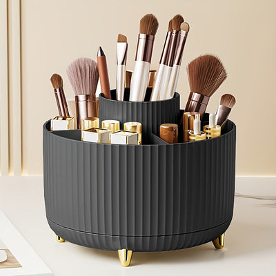 Organizador Giratorio de Brochas de Maquillaje con Almacenamiento Cosmético - Image 2