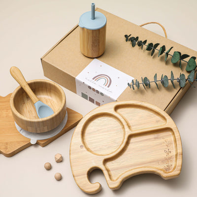 Plato Infantil con Diseño de Elefante para Bebés y Niños Pequeños - Image 6