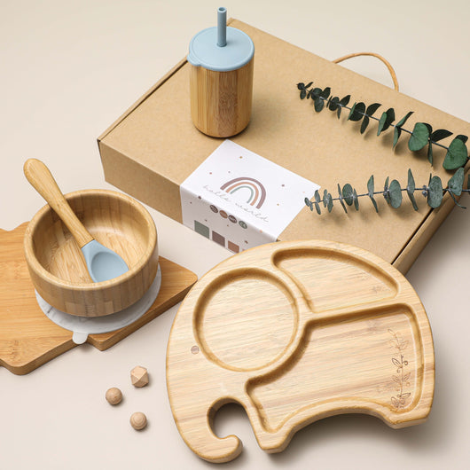 Plato Infantil con Diseño de Elefante para Bebés y Niños Pequeños - Image 6