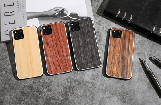 Funda de Madera Maciza Compatible para Teléfono - Image 3