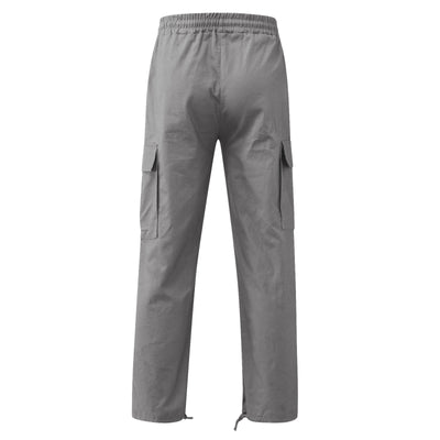 Pantalones Casuales con Múltiples Bolsillos y Cordón Ajustable - Image 65