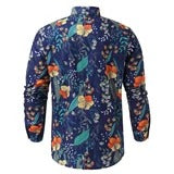 Camisa Manga Larga Estampado Floral Ajustada - Image 6