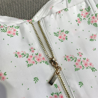 Blusa Floral de Hombro Descubierto con Mangas Abullonadas - Transición Otoñal - Image 12
