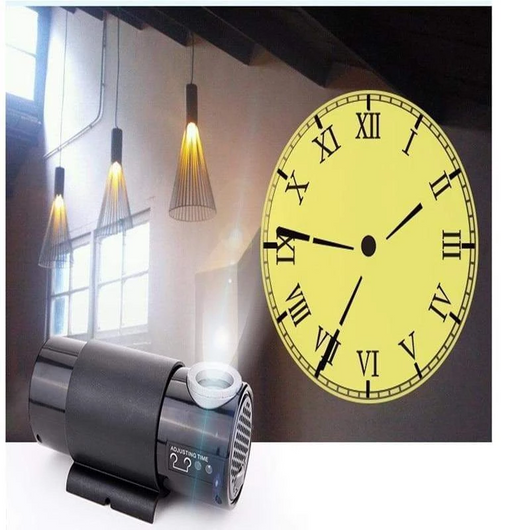 Reloj de Pared con Proyección LED