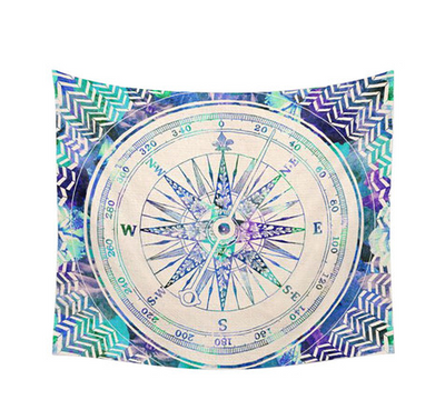 Tapiz Mandala Indio Verde Azul Floral - Manta Multiusos 210x150cm - Image 10