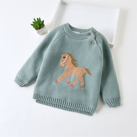 Suéter Acolchado para Niña - Pullover Cálido Otoño - Image 8