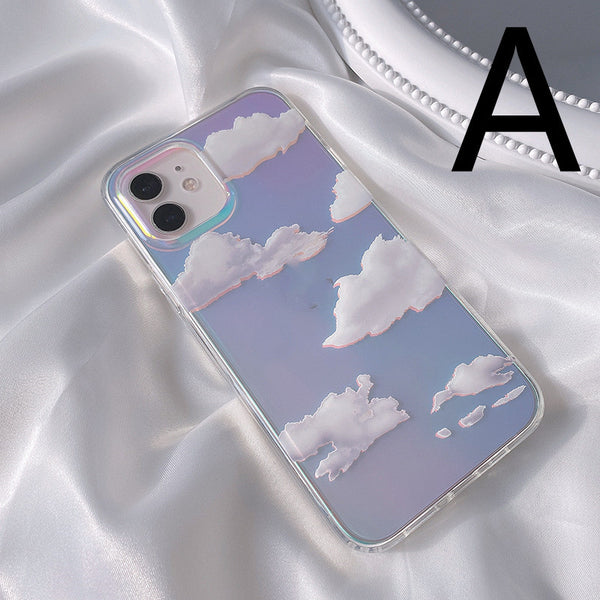 Funda Transparente Anti-caídas con Tecnología Láser para Smartphone