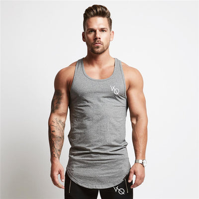 Chaleco Deportivo de Algodón para Hombre - Camiseta Muscle Fit Transpirable - Image 3