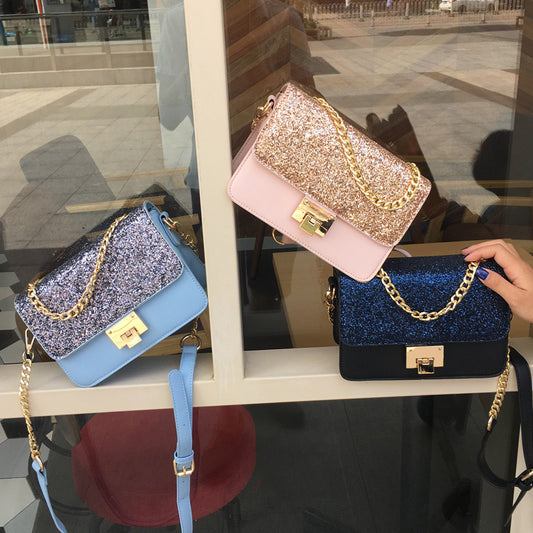 Bolso Tote para Dama con Lentejuelas y Acabado en Piel Sintética - Image 2