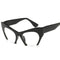 Gafas de Sol Estilo Cat-Eye con Borde Decorativo