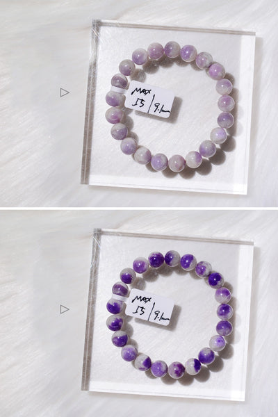 Pulsera de Sodalita Natural que Cambia a Púrpura con la Luz Solar - Image 20
