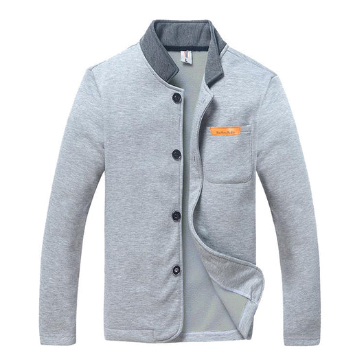Chaqueta de Cuero para Hombre Versátil y Minimalista - Image 3