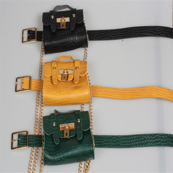 Bolso Pequeño con Cadena Metálica