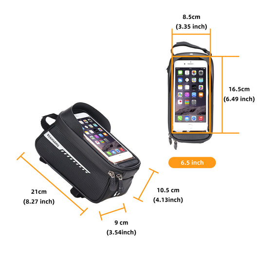 Bolsa Impermeable para Tubo Superior de Bicicleta con Pantalla Táctil - Image 3