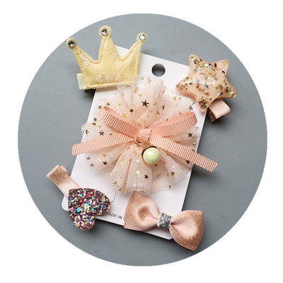 Set de Accesorios para Cabello Infantil Mariposas Coreanas - Horquillas y Diademas - Image 12