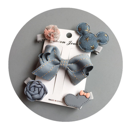 Set de Accesorios para Cabello Infantil Mariposas Coreanas - Horquillas y Diademas - Image 10