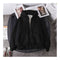 Cardigan Hoodie Suelto con Cierre para Estudiantes