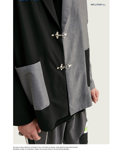 Traje Hombre Vintage con Parches Bordados Estilo Inglés - Image 3