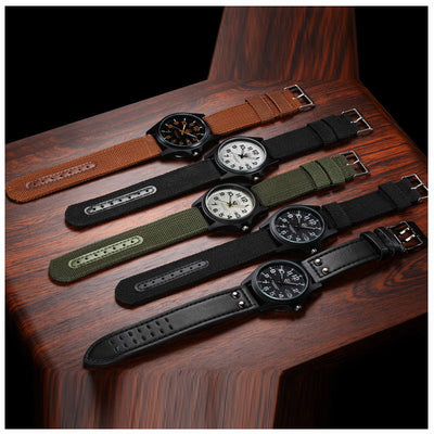 Reloj Deportivo Hombre con Correa Trenzada y Calendario - Image 8