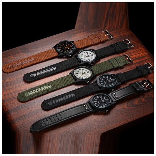 Reloj Deportivo Hombre con Correa Trenzada y Calendario - Image 8