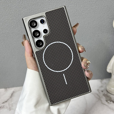 Funda Magnética de Fibra de Carbono para S24plus - Protección Total Anti-caídas - Image 19