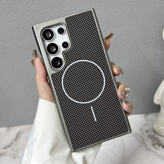 Funda Magnética de Fibra de Carbono para S24plus - Protección Total Anti-caídas - Image 19