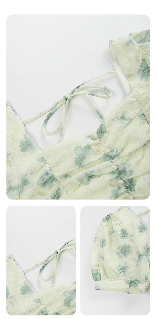 Blusa Manga Abullonada Diseño Minimalista para Mujer - Image 10