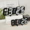 Reloj de Pared LED 3D con Control Remoto - Diseño Moderno Colgante y de Pie