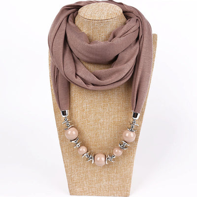 Collar Colgante de Cuentas Bib Elegante para Damas - Image 16